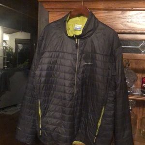 Eddie Bauer green/grey pullover